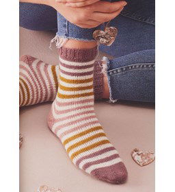 Sokken gemaakt van Lang Yarns Jawoll