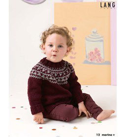 Trui gemaakt van Lang Yarns Merino plus