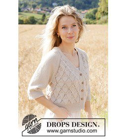 Woestijnjuweel Vest gemaakt van Drops Daisy