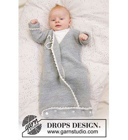 Trappelzak gemaakt van Drops Baby Merino