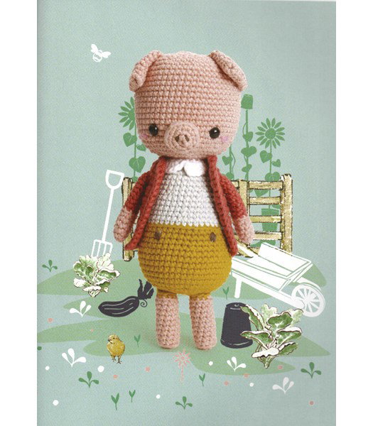 Haakpatroon Biggetje goedhart knuffel