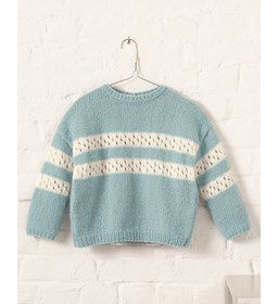 Meisjes trui gemaakt van Phildar Phil nuage