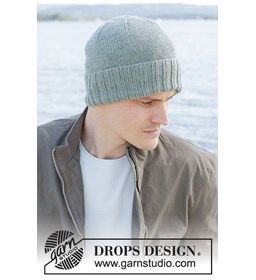 Leknes Muts gemaakt van Drops Merino extra fine