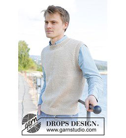 Vestfjord Spencer gemaakt van Drops Nepal