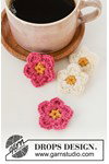 Haakpatroon gehaakte bloemen Dreamy Camelias van andere kant