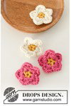 Haakpatroon gehaakte bloemen Dreamy Camelias van andere kant