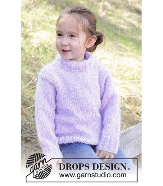 Breipatroon Smiling Lavender Sweater