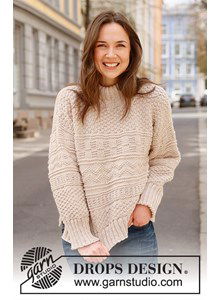 Damestrui met reliefpatroon