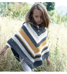 Poncho gemaakt van Phildar Phil Rapido