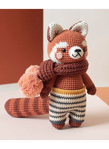 Ron Rode Panda met sjaal