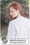 Breipatroon Stone Veil Cardigan van andere kant