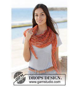 Omslagdoek gemaakt van Drops Fabel