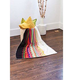 Deken Layered Waves gemaakt van Scheepjes Merino soft