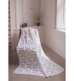 Deken tijdloze Illusie gemaakt van Durable breikatoen 8 - 10 - 12