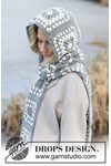 Haakpatroon Granny Square Hood van andere kant