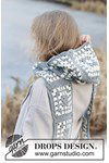 Haakpatroon Granny Square Hood van andere kant