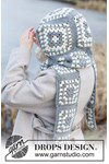 Haakpatroon Granny Square Hood van andere kant