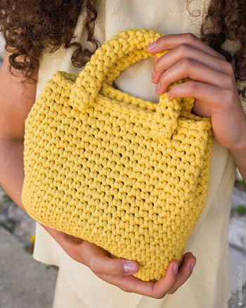 handtas met korte handgrepen