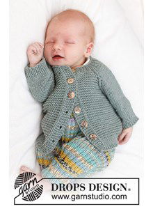 Babyvestje met raglanmouwen en knoopsluiting