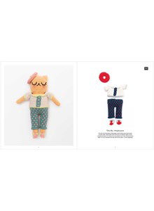 Poes met broek truitje en baskenmuts Ricorumi Dress Me