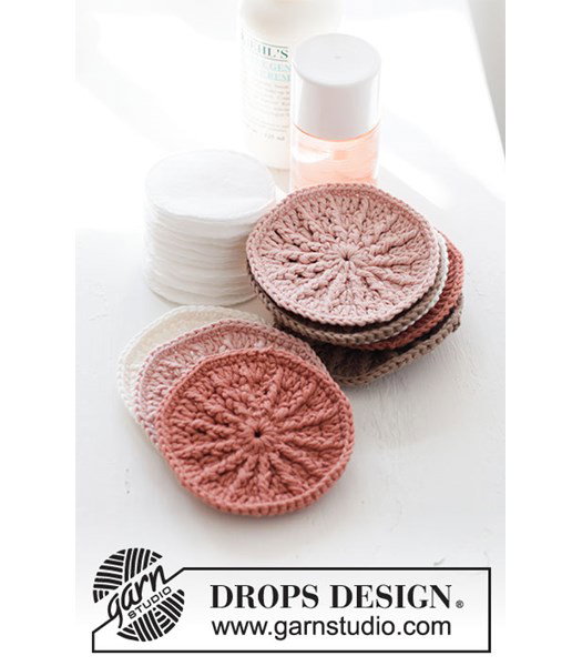 Haakpatroon make up pad Radiant Scrubbies