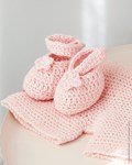 Haakpatroon Baby schoentjes met enkelbandje
