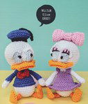 Haakpatroon Poppen Donald en Katrien Duck