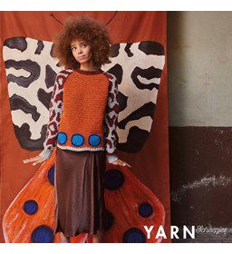 Damestrui met raglanmouwen gemaakt van Scheepjes Terrazzo