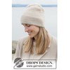 muts met brede omvouw Fall Air Hat gemaakt van Drops Lima