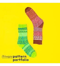 Retro Bloom sokken gemaakt van Handwerk accesoires