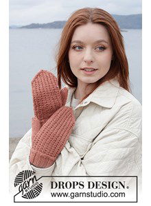 Wanten met reliëfpatroon