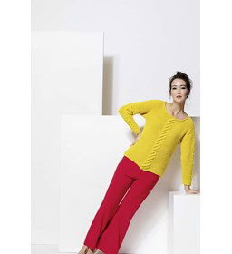 Damestrui gemaakt van Lang Yarns Cashmere Premium