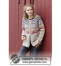 Vest gemaakt van Drops Nepal