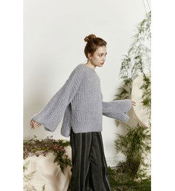 Damestrui gemaakt van Lang Yarns Mohair Luxe