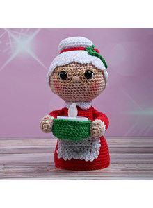 Kerstvrouw met lachtje