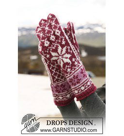 Handschoenen gemaakt van Drops Karisma