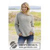 Gebreide trui met raglan gemaakt van Boeken Drops