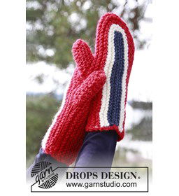 Wanten gemaakt van Drops Alaska