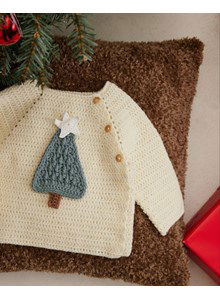 Babytrui Aubin met kerstboom