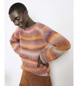 Damestrui gemaakt van Phildar Phil Mikado