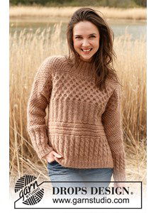 Damestrui met structuurpatroon