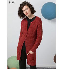 Lang vest gemaakt van Lang Yarns Zero (op=op)