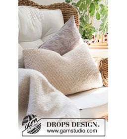 Kussen gemaakt van Drops Nepal