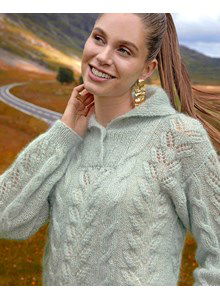 Damestrui met kraag en knoopsluiting