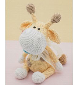 Giraf gemaakt van DMC Natura Cotton