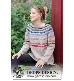 Trui gemaakt van Drops Nepal