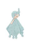 Haakpatroon Baby Blankie Elephant Lovey van andere kant
