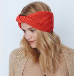 Breipatroon Hoofdband met twist