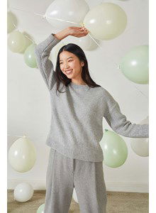 Damestrui met ronde hals