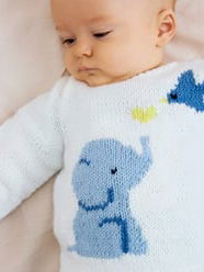 Phildar breipatroon luietrtruitje ....